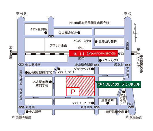 アクセスマップ